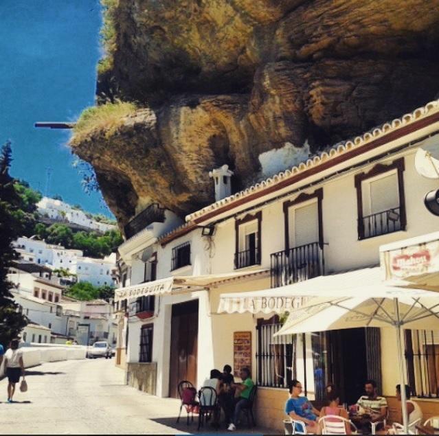 Casa Rural Cuevas Del Sol Setenil De Las Bodegas Exteriör bild