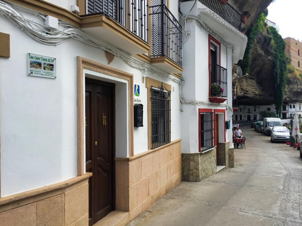 Casa Rural Cuevas Del Sol Setenil De Las Bodegas Exteriör bild