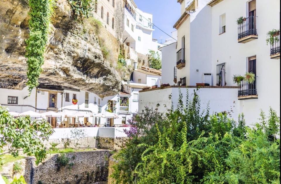 Casa Rural Cuevas Del Sol Setenil De Las Bodegas Exteriör bild