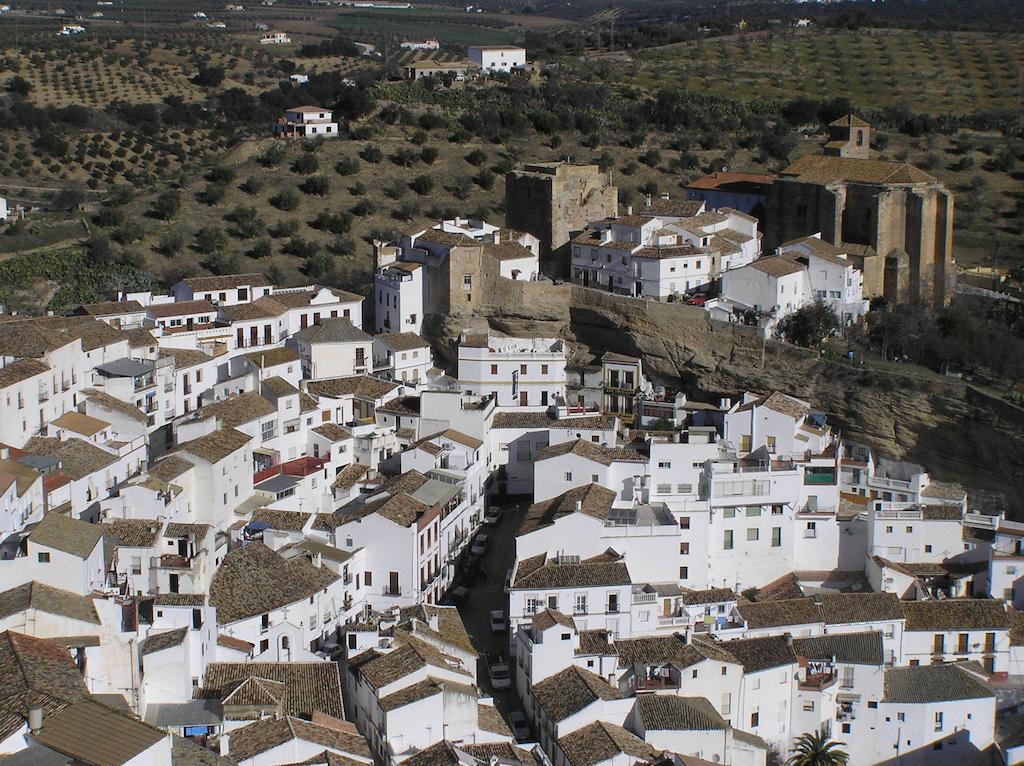 Casa Rural Cuevas Del Sol Setenil De Las Bodegas Exteriör bild