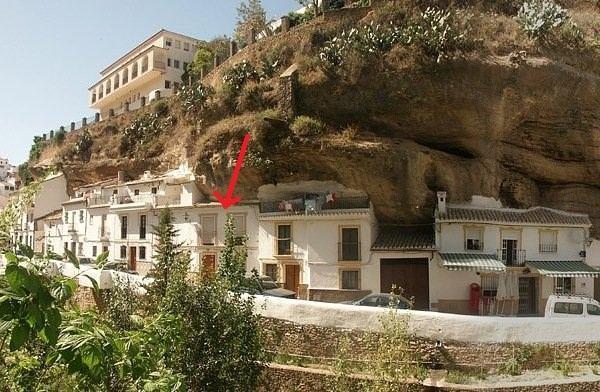 Casa Rural Cuevas Del Sol Setenil De Las Bodegas Exteriör bild